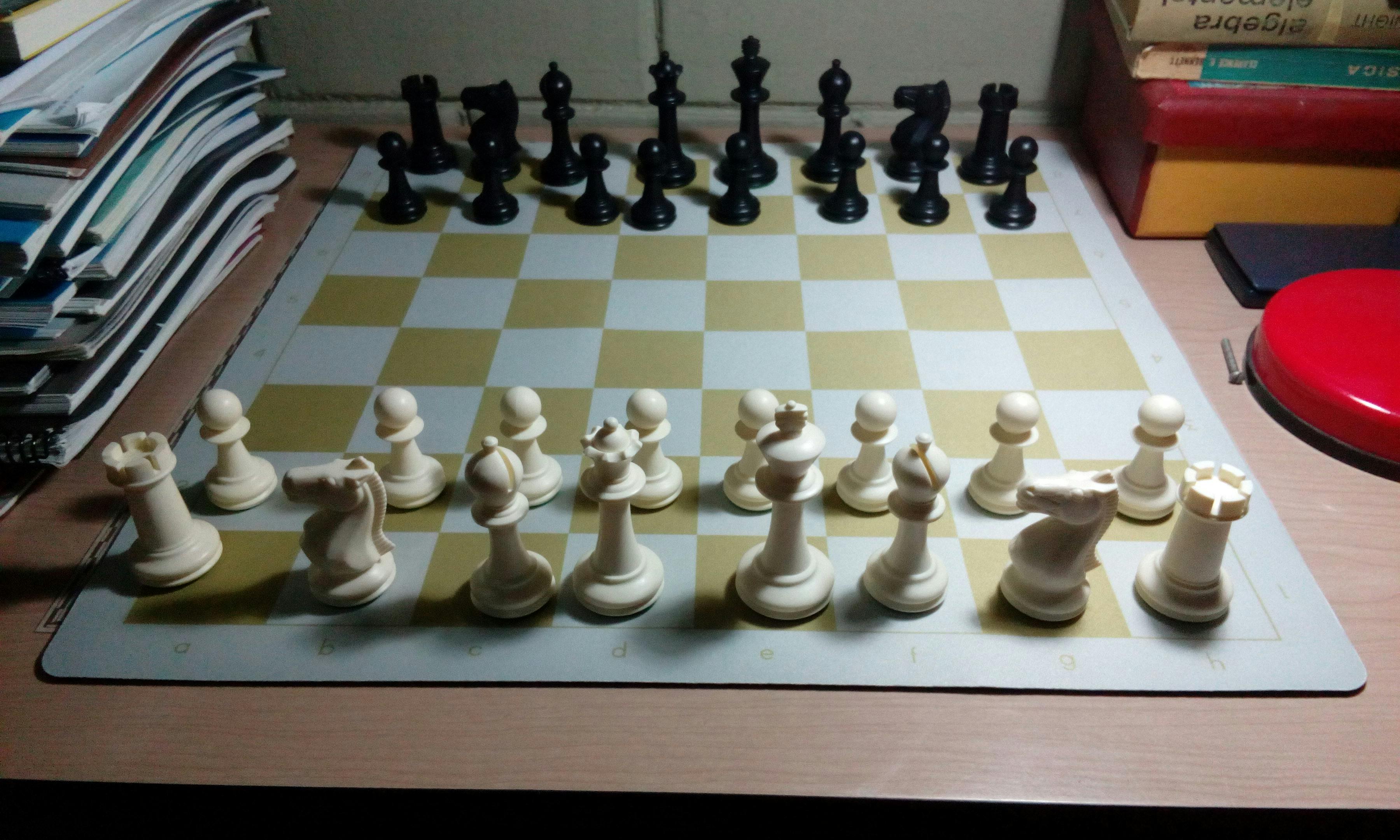 3 3/4" Inspiration Chess Pieces Medium Weight Chess House